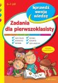 okładka książki - Zadania dla pierwszoklasisty