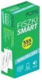 okładka podręcznika - Fiszki Smart 555 słów. Angielski