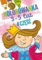okładka książki - Kolorowanka 3-5 lat cz. 4