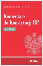 okładka książki - Komentarz do Konstytucji RP art.