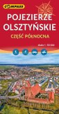 okładka książki - Mapa - Pojezierze Olsztyńskie 1:50