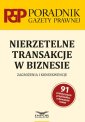 okładka książki - Nierzetelne transakcje w biznesie.