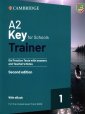 okładka podręcznika - A2 Key for Schools Trainer 1 for