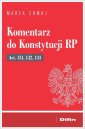 okładka książki - Komentarz do Konstytucji RP art.