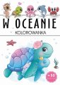 okładka książki - W oceanie. Kolorowanka