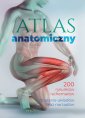 okładka książki - Atlas anatomiczny. 200 rysunków