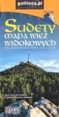 okładka książki - Sudety - mapa wież widokowych-