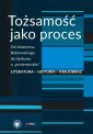 okładka książki - Tożsamość jako proces. Od Johannesa