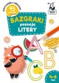 okładka książki - Bazgraki poznają LITERY 4-6 lat