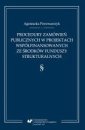 okładka książki - Procedury zamówień publicznych