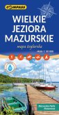 okładka książki - Wielkie Jeziora Mazurskie mapa