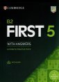 okładka podręcznika - B2 First 5 Students Book with Answers