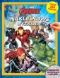 okładka książki - Naklejkowe wyzwania. Marvel Avengers