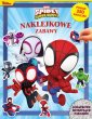 okładka książki - Naklejkowe zabawy Marvel Spidey