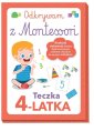 okładka książki - Odkrywam z Montessori Teczka 4-latka