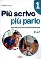 okładka podręcznika - Piu scrivo piu parlo (A1-A2)