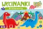 okładka książki - Wycinanki. Dinozaury