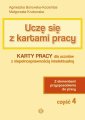 okładka książki - Uczę się z kartami pracy cz. 4.