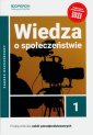 okładka podręcznika - WOS. LO 1. Podręcznik ZR