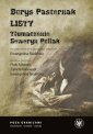 okładka książki - Borys Pasternak. Listy