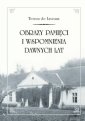 okładka książki - Obrazy pamięci i wspomnienia dawnych