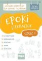 okładka podręcznika - Epoki literackie. Graficzne karty