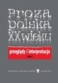 okładka książki - Proza polska XX wieku. Tom 2