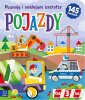 okładka książki - Pojazdy. Poznaję i naklejam kształty