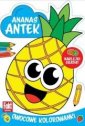 okładka książki - Ananas Antek. Owocowe kolorowanki