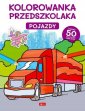 okładka książki - Kolorowanka przedszkolaka. Pojazdy