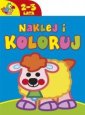 okładka książki - Naklej i koloruj 2-3 lata