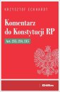 okładka książki - Komentarz do Konstytucji RP art.