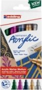 zdjęcie produktu - Marker akrylowy 2-3 mm 5 kolorów