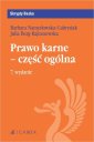 okładka książki - Prawo karne - część ogólna z testami