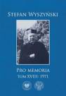 okładka książki - Pro memoria. Tom 18. 1971