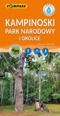 okładka książki - Kampinoski Park Narodowy 1:50000