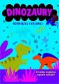 okładka książki - Rozwiązuj i koloruj. Dinozaury