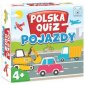 zdjęcie zabawki, gry - Polska Quiz Pojazdy 4+