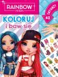 okładka książki - Rainbow High. Koloruj i baw się.