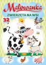 okładka książki - Zwierzęta na wsi. Malowanka