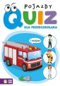 okładka książki - Quiz dla przedszkolaka. Pojazdy