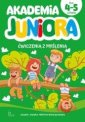 okładka książki - Akademia Juniora. Ćwiczenia z myślenia