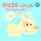 okładka książki - Duże naklejki dla maluszka 1+ -