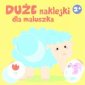 okładka książki - Duże naklejki dla maluszka 2+ -