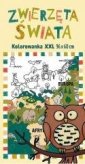 okładka książki - Kolorowanka XXL. Zwierzęta świata