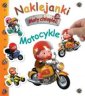 okładka książki - Mały chłopiec. Naklejanki. Motocykle