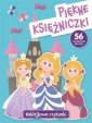 okładka książki - Naklejkowe czytanki. Piękne księżniczki