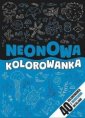 okładka książki - Neonowa kolorowanka niebieska