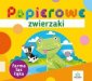 okładka książki - Papierowe zwierzaki. Farma, las,