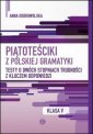okładka podręcznika - Piątoteściki z polskiej gramatyki.